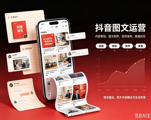 井研抖音图文代运营服务